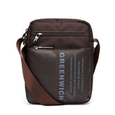 Bolso bandolera Otto marron frontal